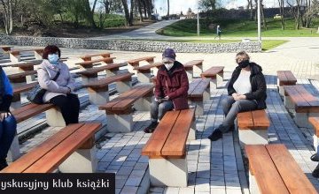 Plenerowe spotkanie Dyskusyjnego Klubu Książki